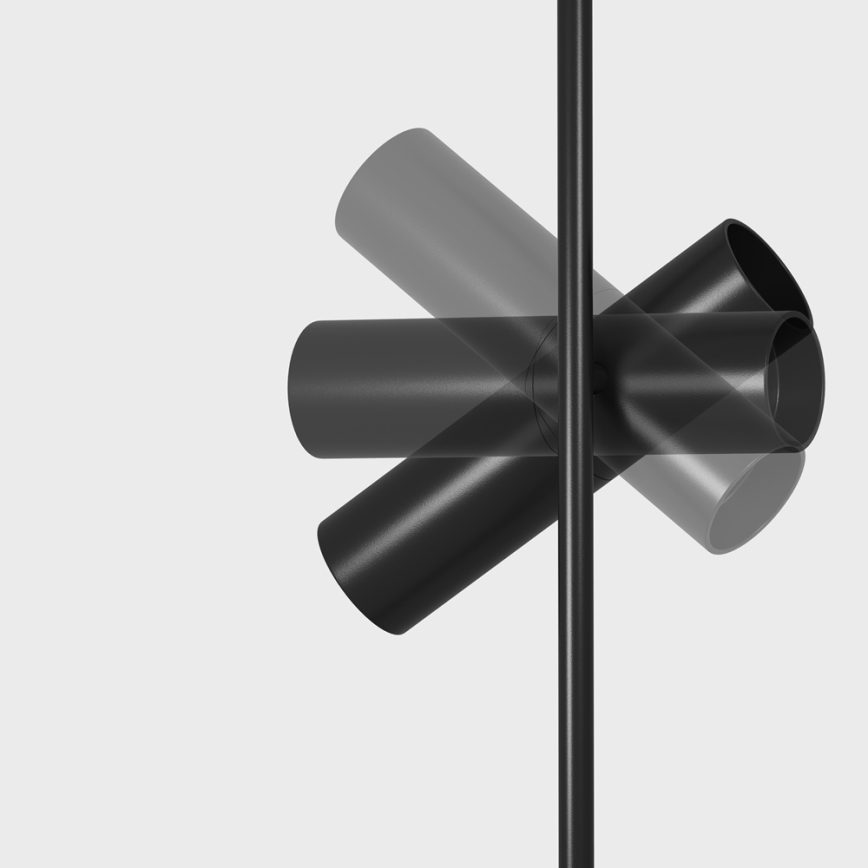 Maytoni C021CL-02B - Lestenec na drogu ELTI 2xGU10/50W/230V črna