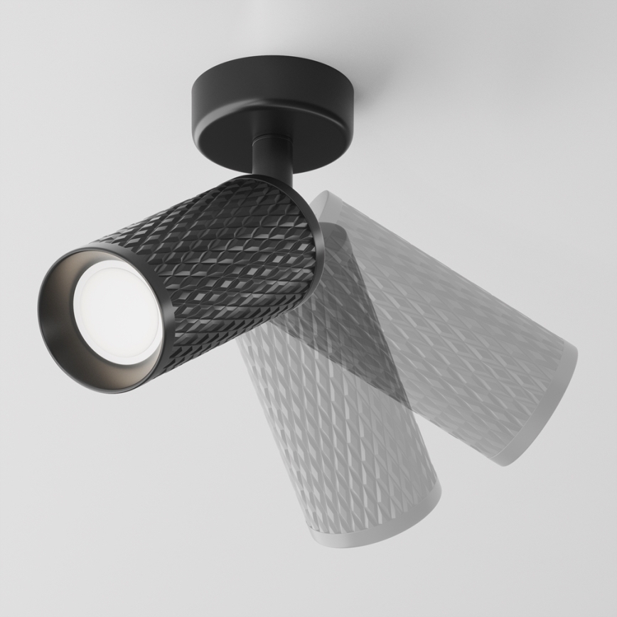 Maytoni C034CL-01B - Točkovna svetilka FOCUS 1xGU10/10W/230V črna