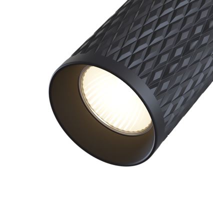 Maytoni C034CL-01B - Točkovna svetilka FOCUS 1xGU10/10W/230V črna