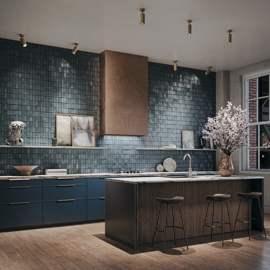 Maytoni C034CL-01G - Točkovna svetilka FOCUS 1xGU10/10W/230V zlata