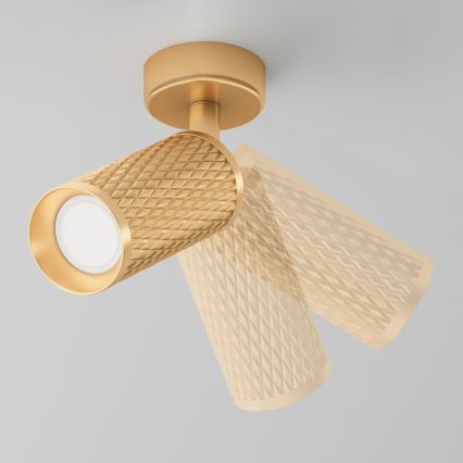 Maytoni C034CL-01G - Točkovna svetilka FOCUS 1xGU10/10W/230V zlata