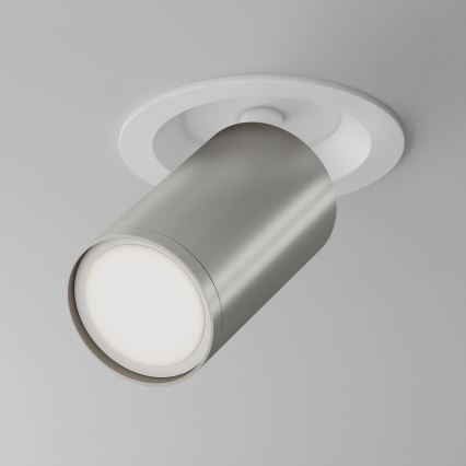 Maytoni C048CL-U-1WS - Vgradni reflektor FOCUS 1xGU10/10W/230V sijajni krom