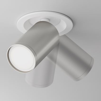 Maytoni C048CL-U-1WS - Vgradni reflektor FOCUS 1xGU10/10W/230V sijajni krom
