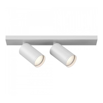 Maytoni C051CL-U-2W - Točkovno svetilo FOCUS 2xGU10/10W/230V bela