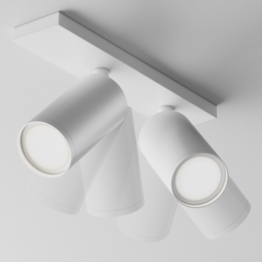 Maytoni C051CL-U-2W - Točkovno svetilo FOCUS 2xGU10/10W/230V bela