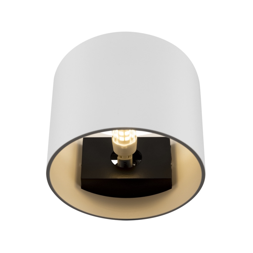 Maytoni C066WL-01W - Stenska svetilka ROND 1xG9/50W/230V bela