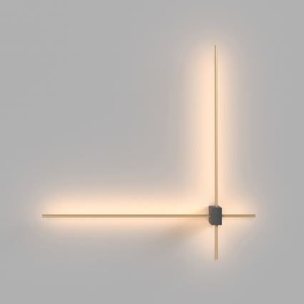 Maytoni C070WL-L12GB3K - LED Stenska svetilka PARS LED/12W/230V CRI 90 črna