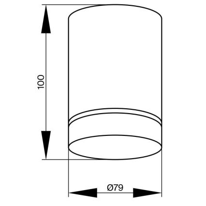 Maytoni C085CL-9W4K-W - LED Reflektor ORLO LED/9W/230V CRI 90 4000K bela