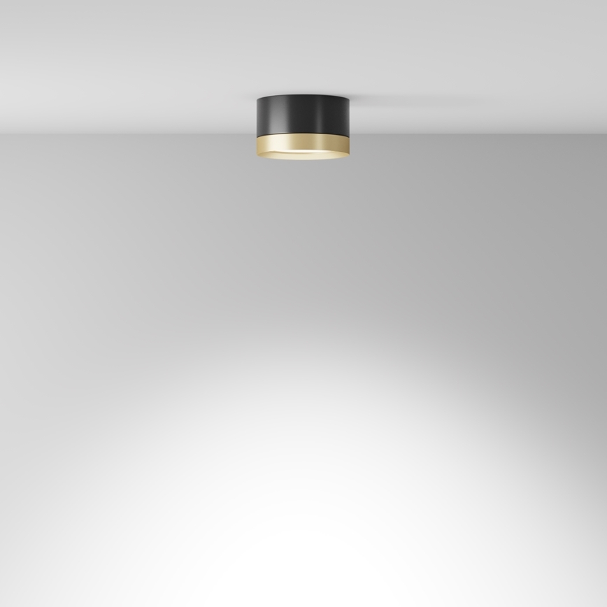 Maytoni C086CL-GX53-SRD-BG - Reflektor HOOP 1xGX53/15W/230V črna/zlata