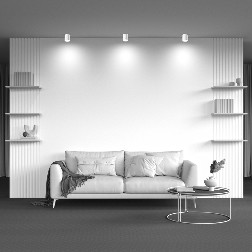 Maytoni C086CM-GX53-MRD-W - Reflektor HOOP 1xGX53/15W/230V bela