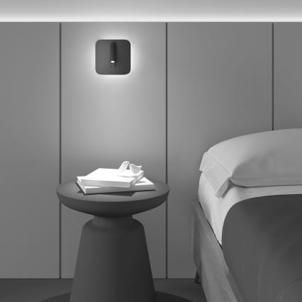 Maytoni C175-WL-01-6W-MG - LED Stenski reflektor IOS LED/9W/230V zlata