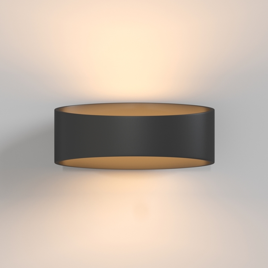 Maytoni C806WL-L5B - LED Stenska svetilka TRAME LED/6W/230V črna