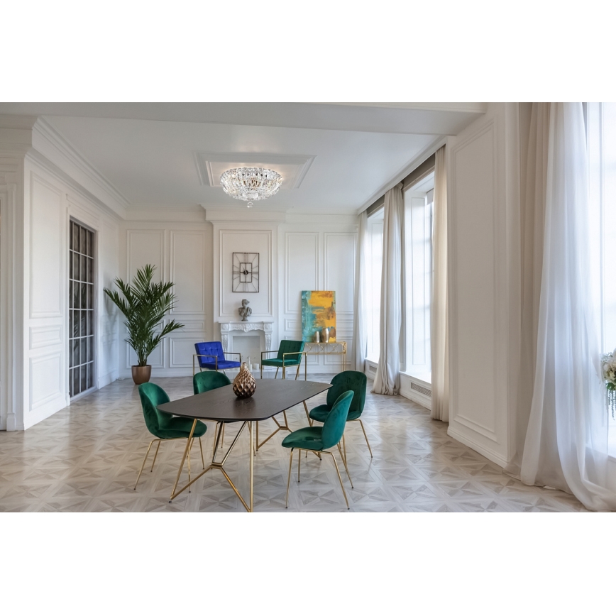 Maytoni DIA100-CL-03-N - Stropna svetilka BASFOR 3xE14/60W/230V mat krom