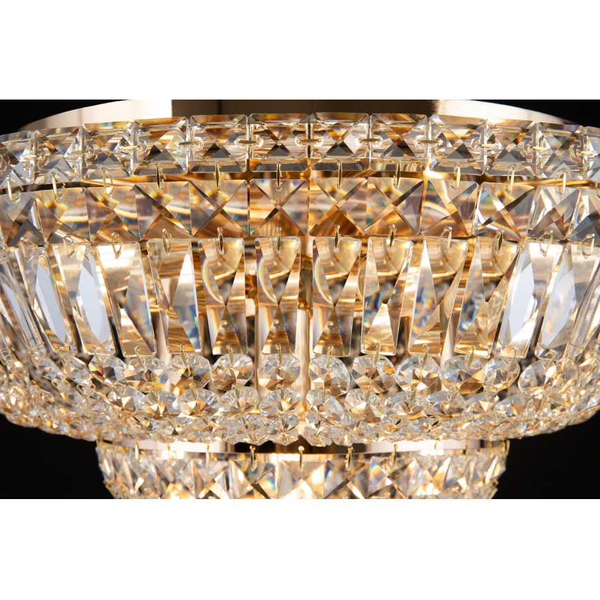 Maytoni DIA100-CL-12-G - Stropna svetilka BASFOR 12xE14/60W/230V zlata