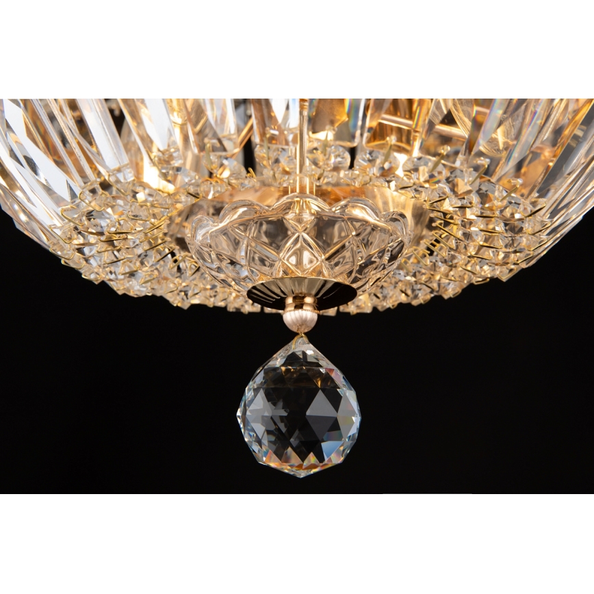 Maytoni DIA100-CL-12-G - Stropna svetilka BASFOR 12xE14/60W/230V zlata