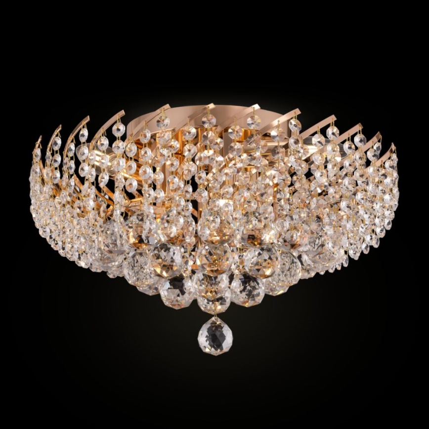 Maytoni DIA120-06-G - Stropna svetilka KAROLINA 6xE14/40W/230V