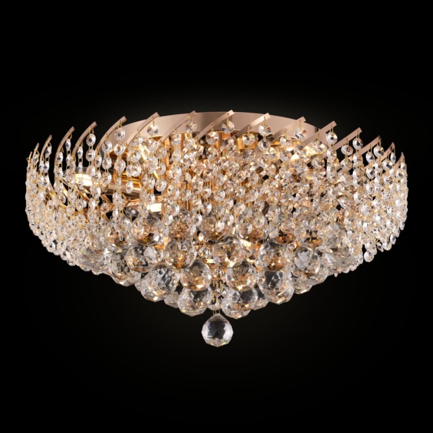 Maytoni DIA120-09-G - Stropna svetilka KAROLINA 9xE14/40W/230V
