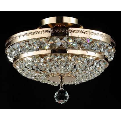 Maytoni DIA700-CL-03-G - Stropna svetilka OTTILIA 3xE14/60W/230V