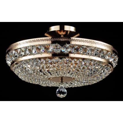 Maytoni DIA700-CL-06-G - Stropna svetilka OTTILIA 6xE14/60W/230V