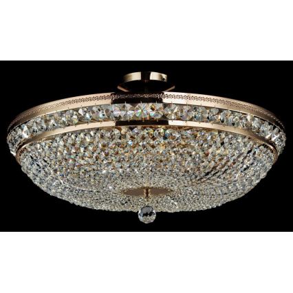 Maytoni DIA700-CL-12-G - Stropna svetilka OTTILIA 12xE14/60W/230V