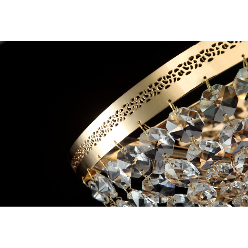 Maytoni DIA700-WL-02-G - Stropna svetilka OTTILIA 2xE14/60W/230V