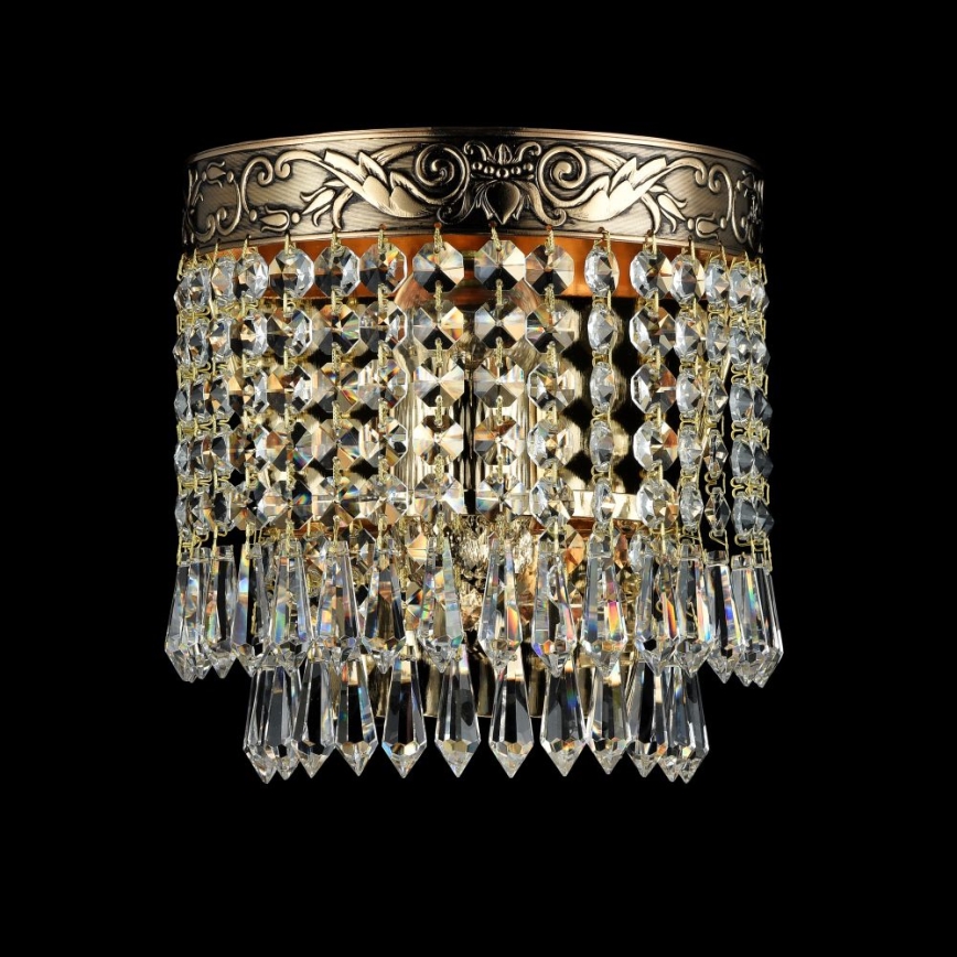 Maytoni DIA890-WL-01-G - Stenska svetilka PALACE 1xE27/60W/230V