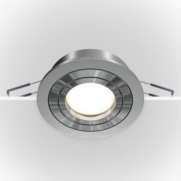 Maytoni DL023-2-01S - Vgradni reflektor ATOM 1xGU10/50W/230V kromirana
