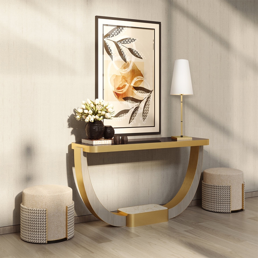Maytoni H001TL-01BS - Namizna svetilka ZARAGOZA 1xE14/40W/230V