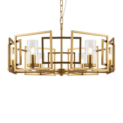 Maytoni H009PL-06G - Lestenec na verigi BOWI 6xE14/40W/230V