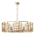 Maytoni H009PL-08G - Lestenec na verigi BOWI 8xE14/40W/230V