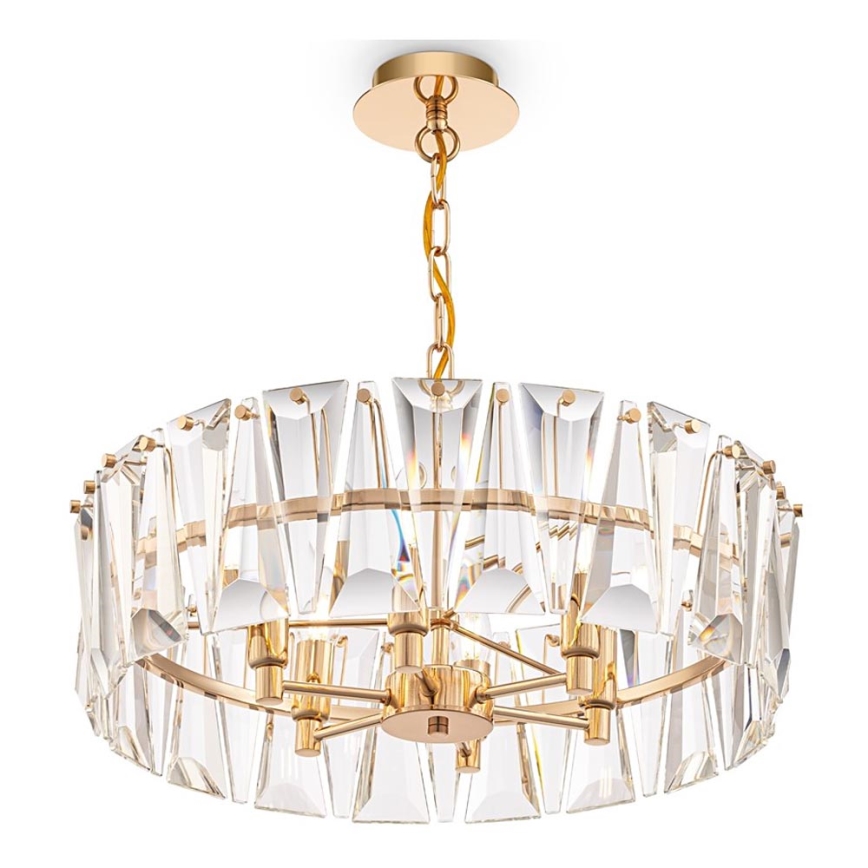 Maytoni MOD043PL-06G - Lestenec na verigi PUNTES 6xE14/60W/230V zlata