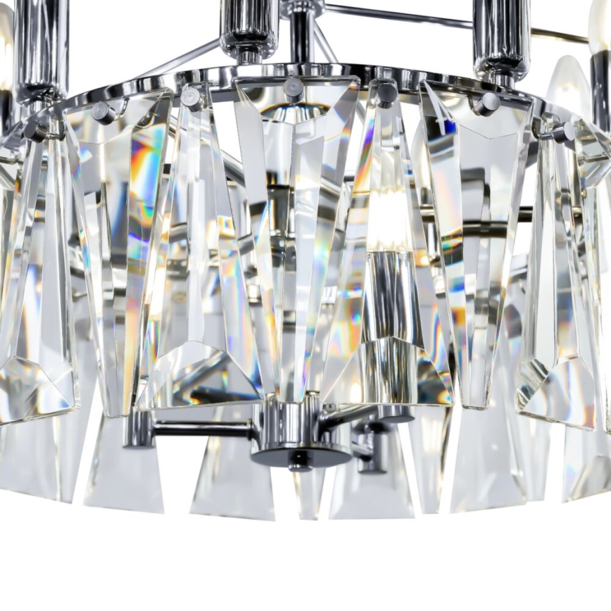 Maytoni MOD043PL-18CH - Lestenec na verigi PUNTES 18xE14/40W/230V sijajni krom