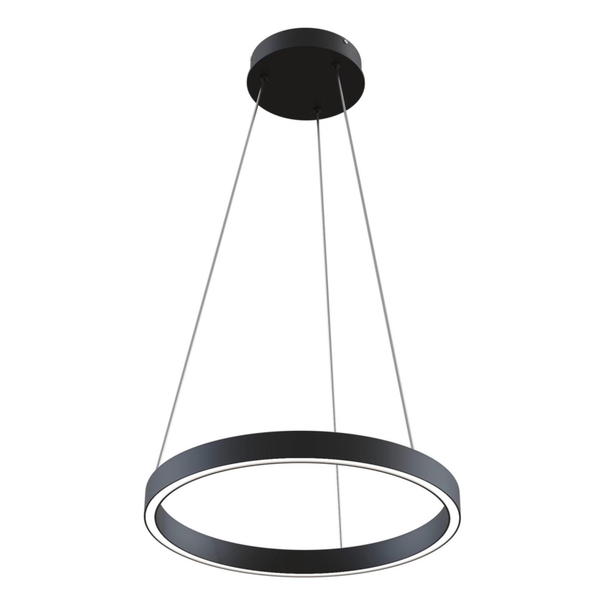 Maytoni MOD058PL-L22B3K - LED Lestenec na vrvici RIM LED/25W/230V 3000K pr. 40 cm črna