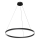 Maytoni MOD058PL-L42B3K - LED Lestenec na vrvici RIM LED/51W/230V 3000K pr. 80 cm črna