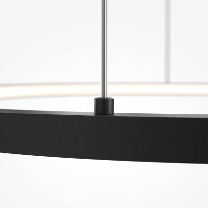 Maytoni MOD072PL-L36B3K1 - LED Lestenec na vrvici GLINT LED/36W/230V črna pr. 80 cm