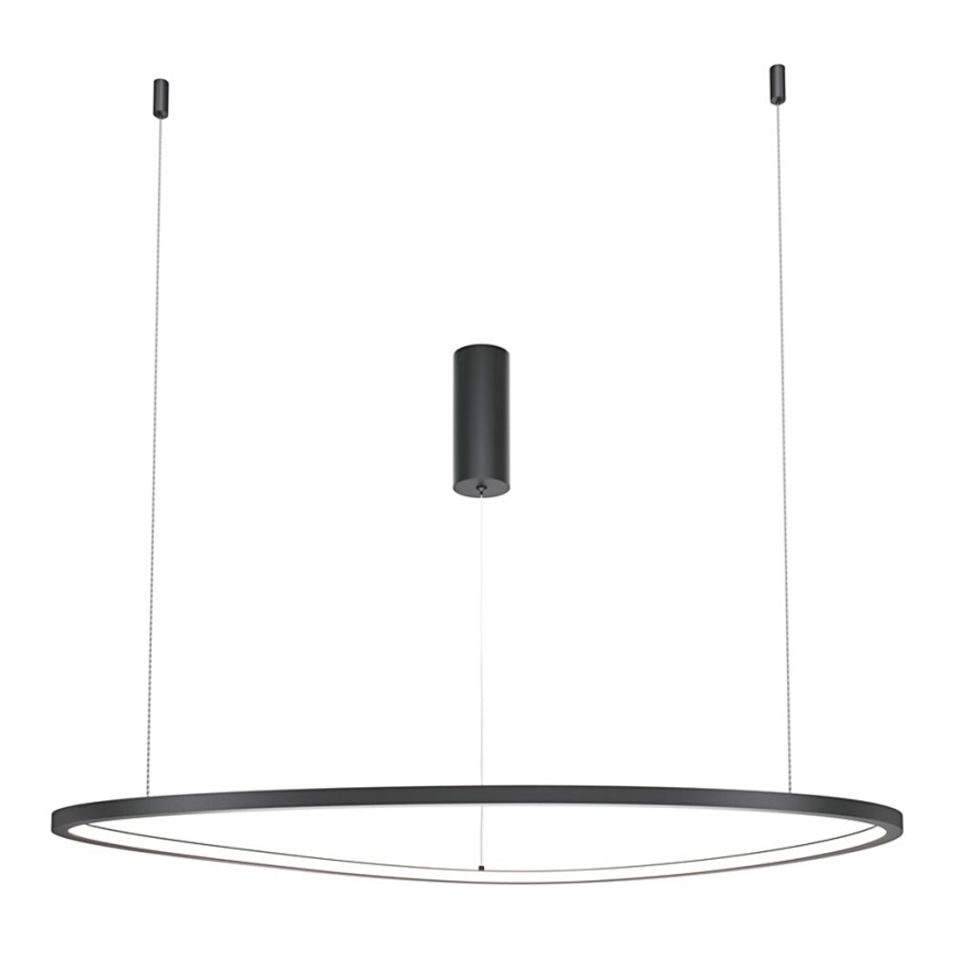 Maytoni MOD072PL-L36B3K1 - LED Lestenec na vrvici GLINT LED/36W/230V črna pr. 80 cm