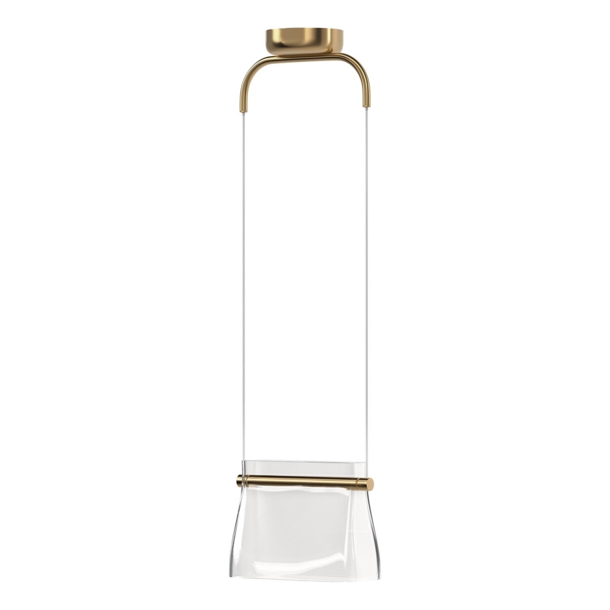 Maytoni MOD170PL-L8BS3K - LED Lestenec na vrvici CABARET LED/8W/230V zlata