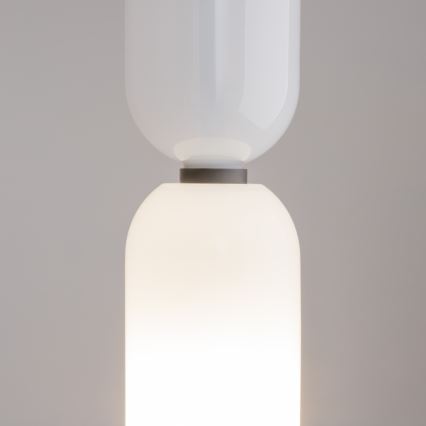 Maytoni MOD177PL-01W - Lestenec na vrvici MEMORY 1xE14/40W/230V bela