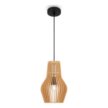 Maytoni MOD191PL-01W - Lestenec na vrvici ROOTS 1xE27/40W/230V pr. 20 cm bež