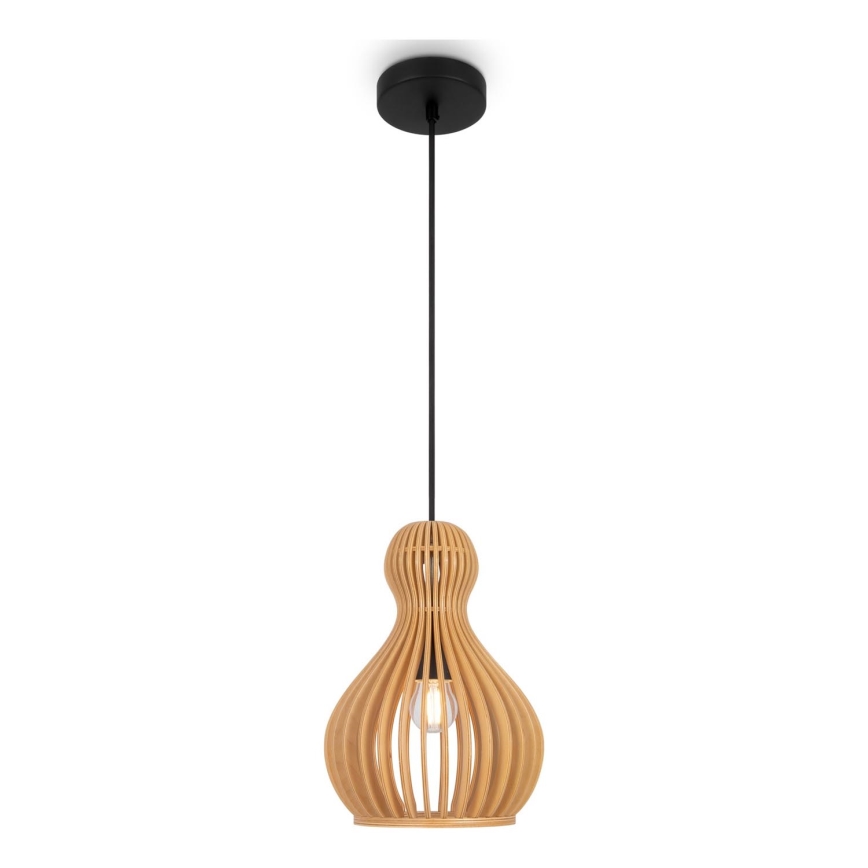 Maytoni MOD192PL-01W - Lestenec na vrvici ROOTS 1xE27/40W/230V pr. 20 cm bež