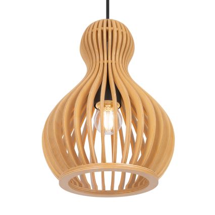 Maytoni MOD192PL-01W - Lestenec na vrvici ROOTS 1xE27/40W/230V pr. 20 cm bež