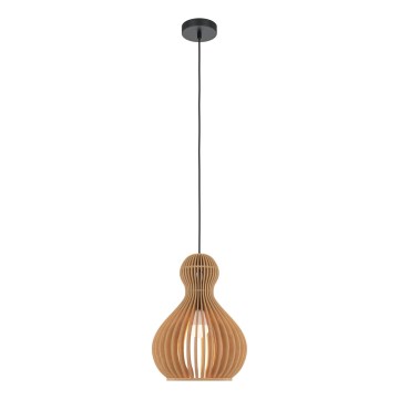 Maytoni MOD192PL-01W1 - Lestenec na vrvici ROOTS 1xE27/40W/230V pr. 30 cm bež