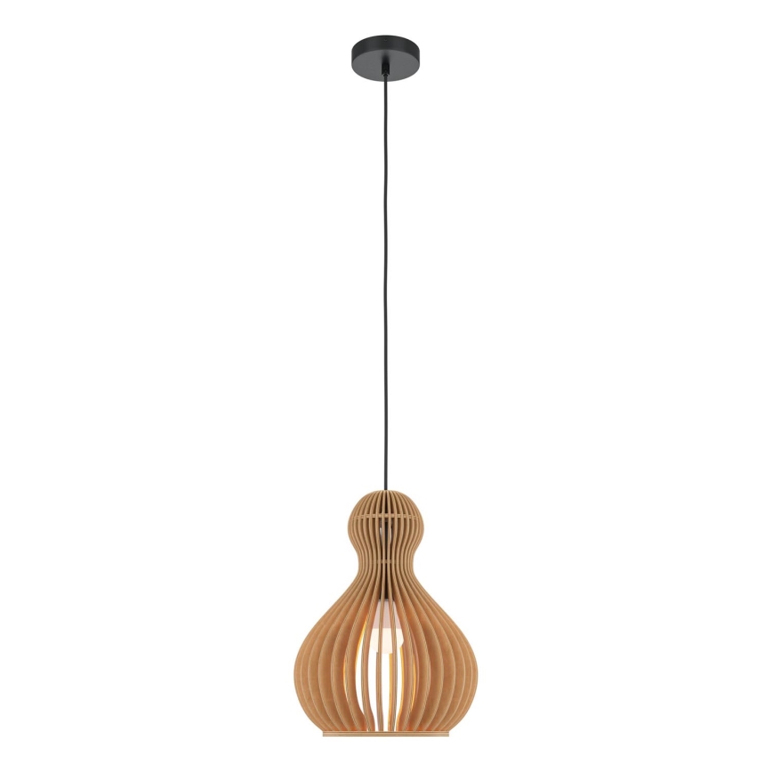 Maytoni MOD192PL-01W1 - Lestenec na vrvici ROOTS 1xE27/40W/230V pr. 30 cm bež