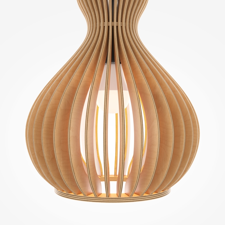 Maytoni MOD192PL-01W1 - Lestenec na vrvici ROOTS 1xE27/40W/230V pr. 30 cm bež