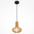 Maytoni MOD193PL-01W - Lestenec na vrvici ROOTS 1xE27/40W/230V pr. 22,5 cm bež