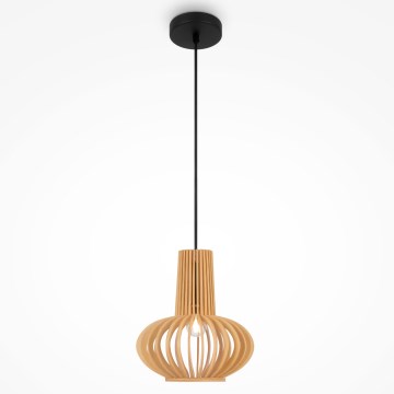 Maytoni MOD193PL-01W - Lestenec na vrvici ROOTS 1xE27/40W/230V pr. 22,5 cm bež
