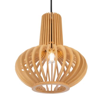 Maytoni MOD193PL-01W - Lestenec na vrvici ROOTS 1xE27/40W/230V pr. 22,5 cm bež