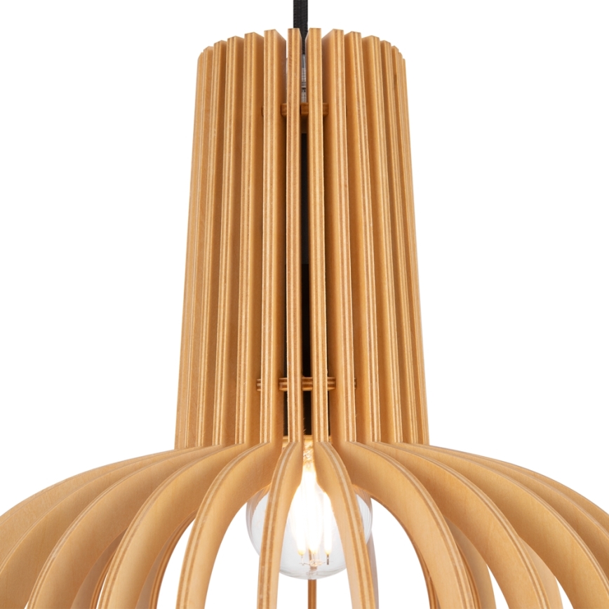 Maytoni MOD193PL-01W - Lestenec na vrvici ROOTS 1xE27/40W/230V pr. 22,5 cm bež