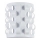 Maytoni MOD196-WL-01-W - Stenska svetilka DELICATE 1xE14/40W/230V