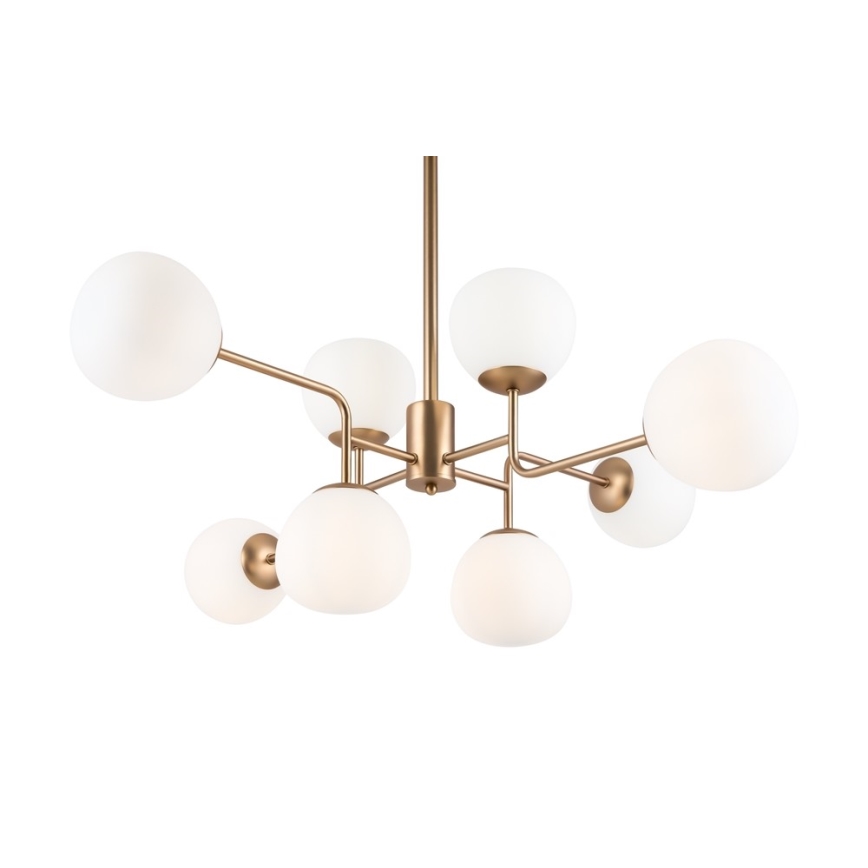 Maytoni MOD221-PL-08-G - Lestenec na drogu ERICH 8xE14/40W/230V baker